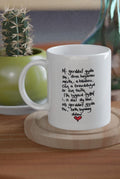 11oz Ceramic Mug Ceramic White Mi Gerddaf Gyda Thi